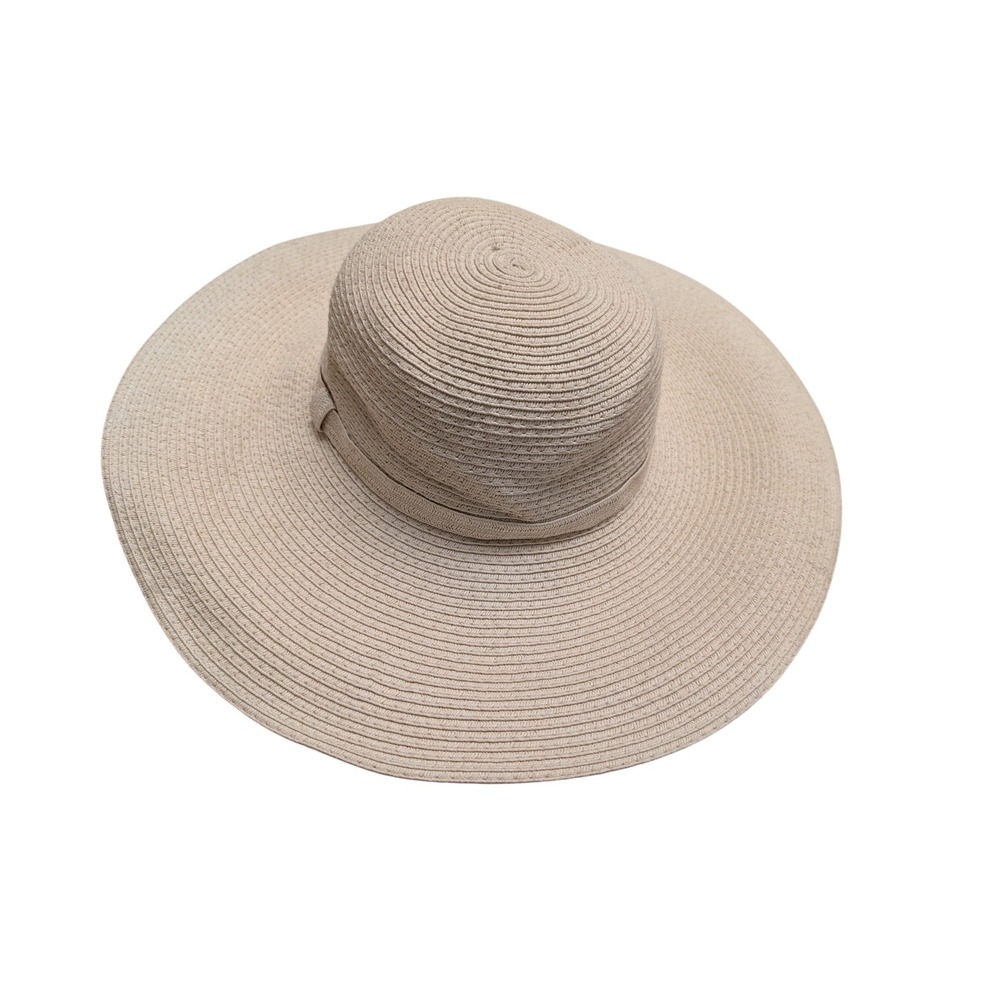Shade & Shore Wide Brim Straw Sun Hat Packable Floppy Beach Vacation Boho Summer